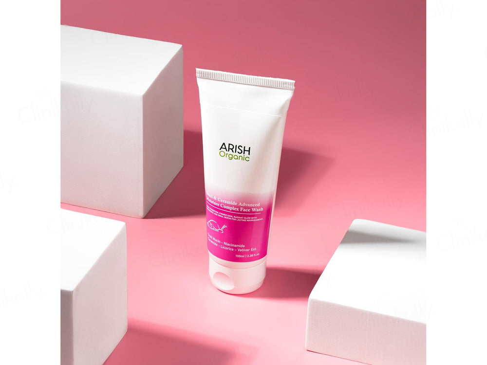 Arish Organic Snail & Ceramide Advanced Moisture Complex Face Wash