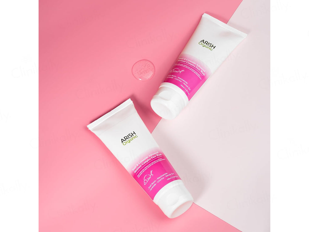Arish Organic Snail & Ceramide Advanced Moisture Complex Face Wash