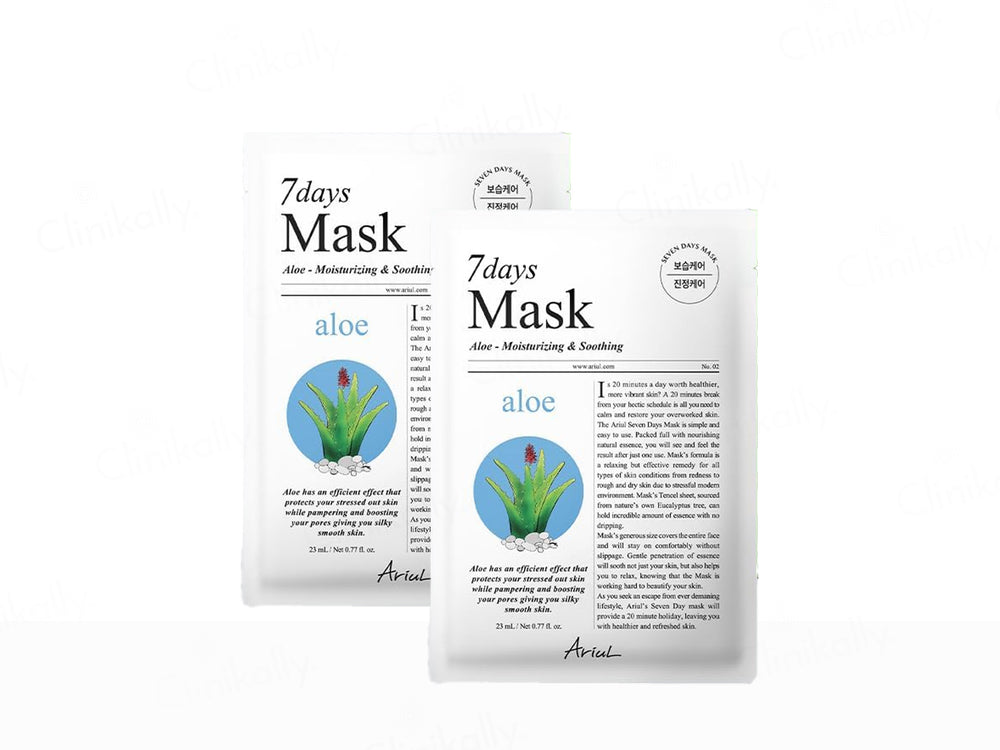 Ariul 7days Mask Aloe Moisturizing & Soothing H
