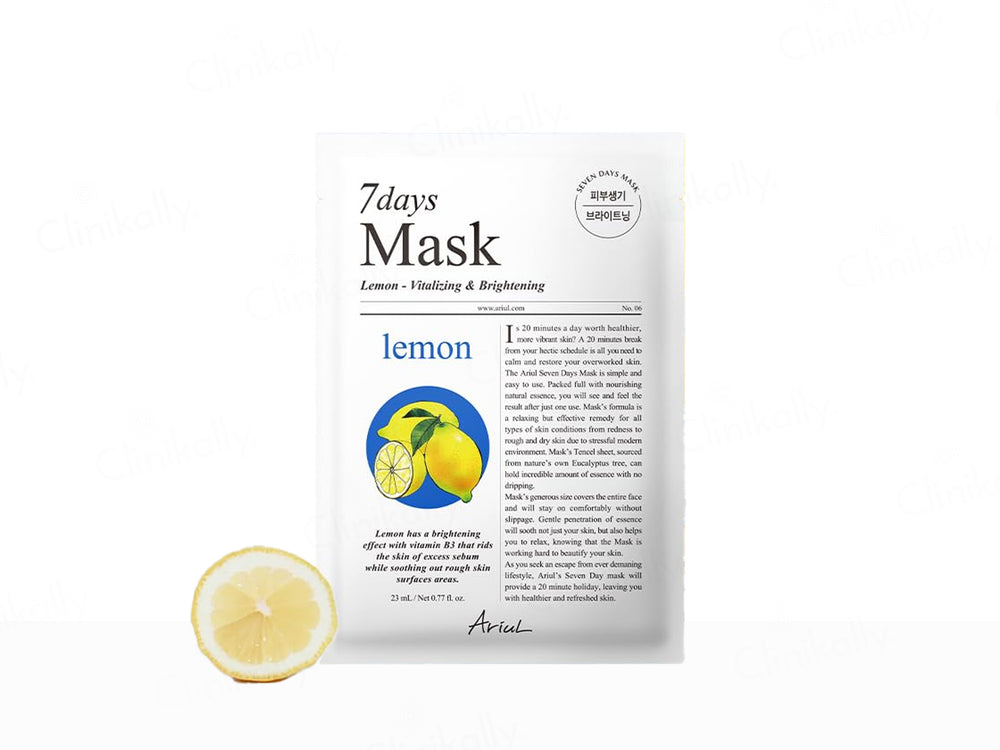 Ariul 7days Mask Lemon Vitalizing & Brightening C