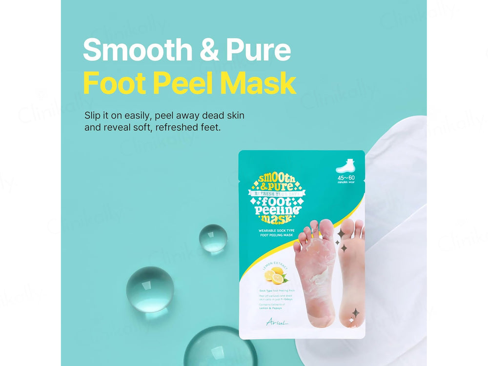 Ariul Smooth & Pure Lemon Extract Foot Peeling Mask