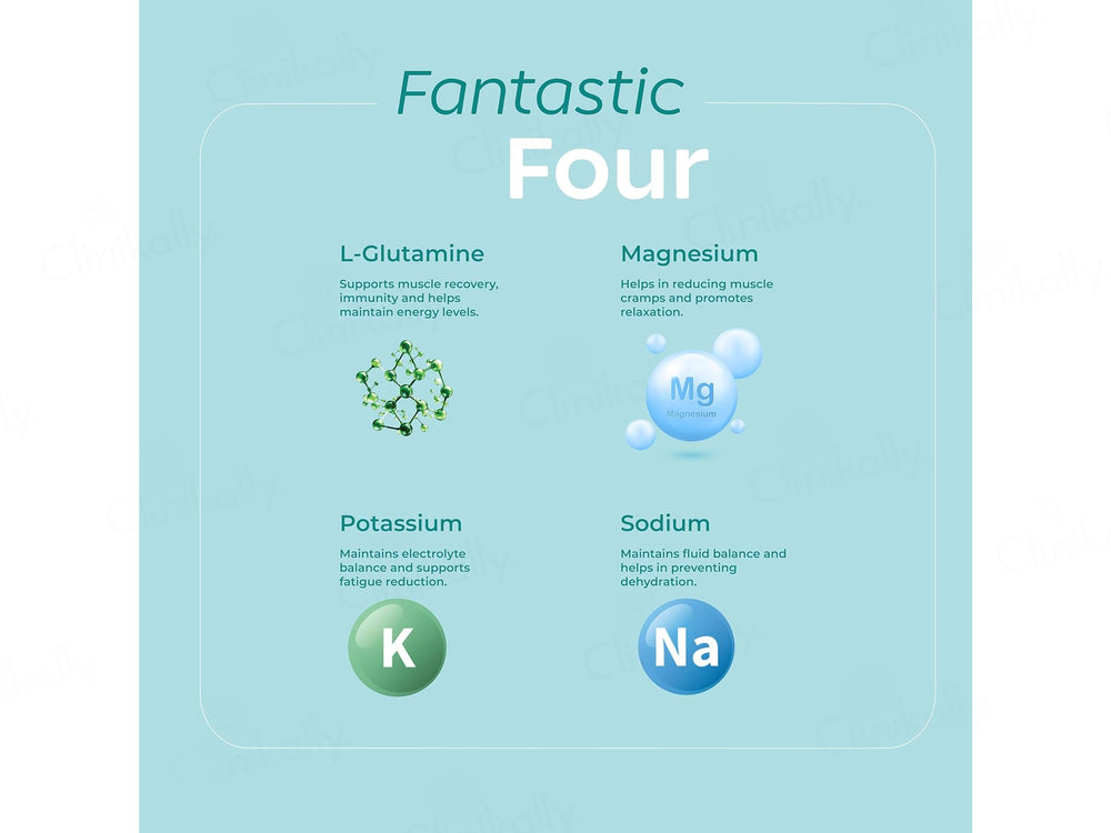 Arth Electrolyte Hydration Health Supplement Powder - Lemon Iced Tea Flavour