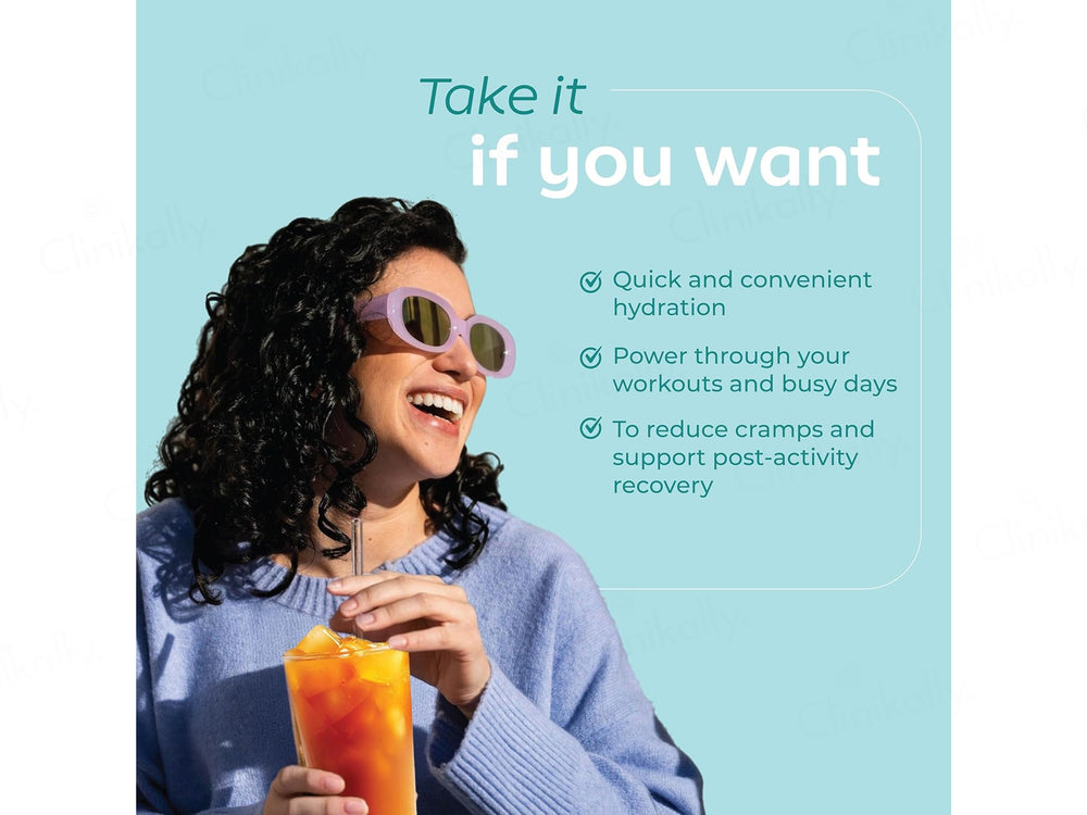 Arth Electrolyte Hydration Health Supplement Powder - Lemon Iced Tea Flavour