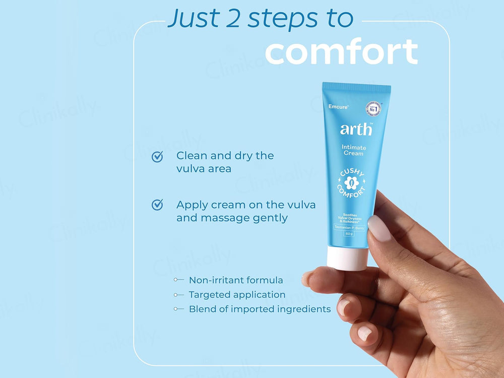 Arth Intimate Itchiness & Dryness Care Cream For Women