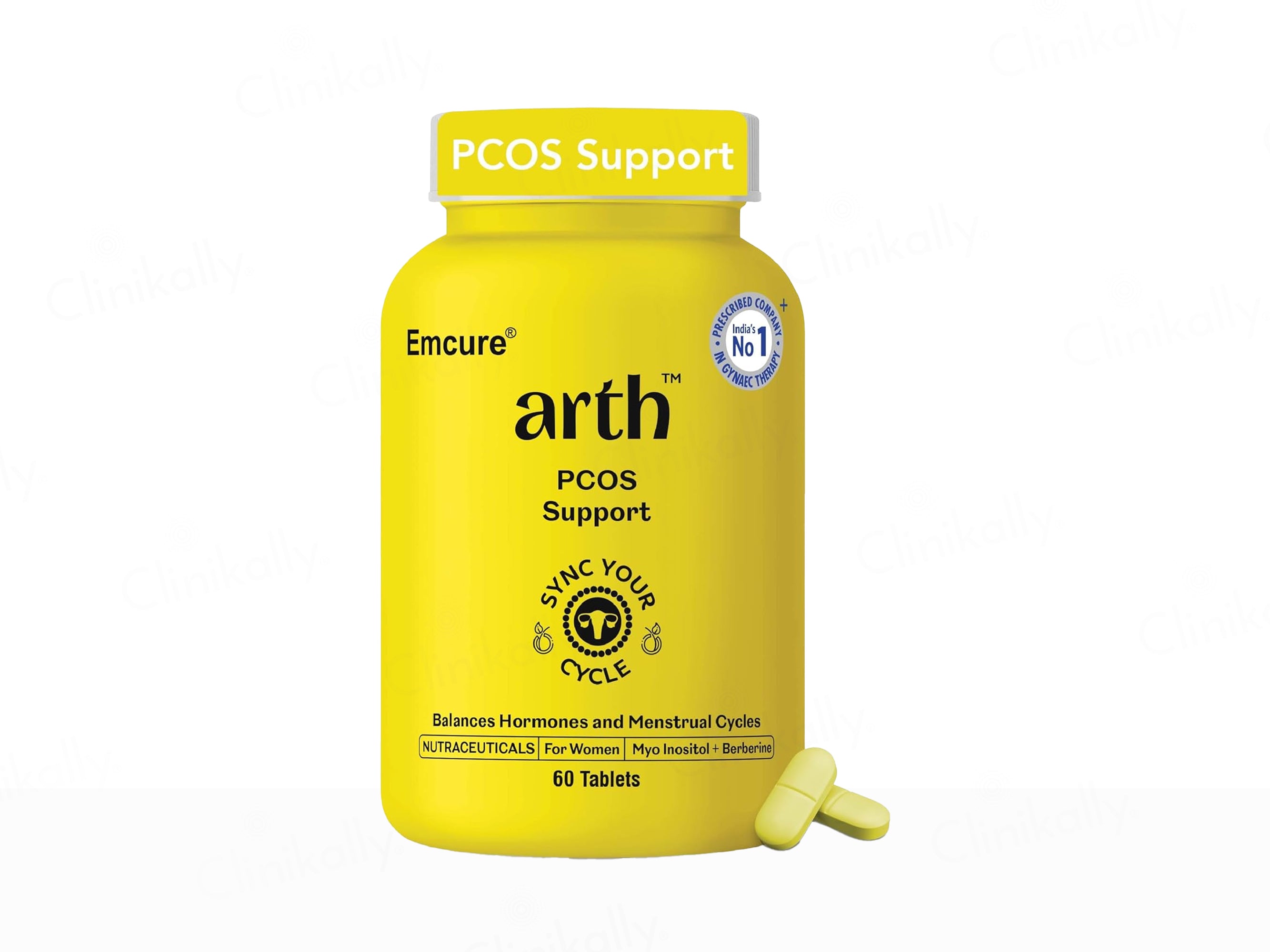 Arth PCOS Support Nutraceutical Tablet For Women