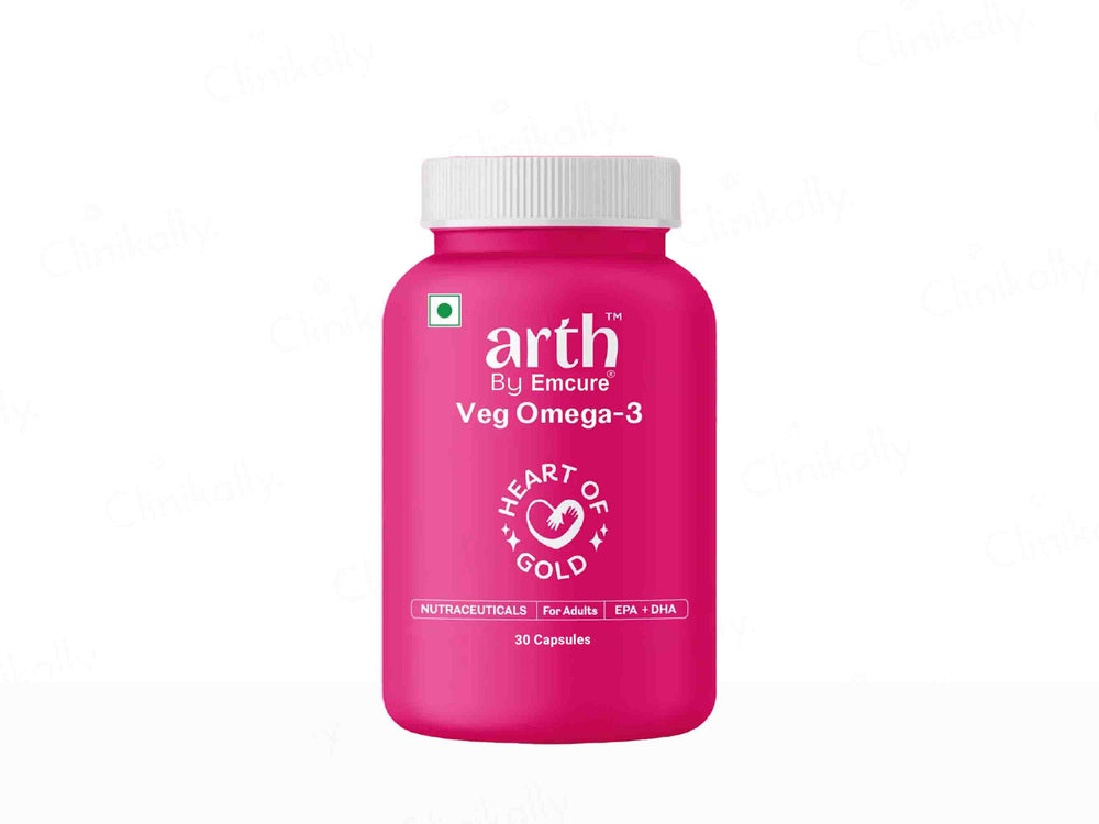 Arth Veg Omega-3 Nutraceutical Capsule For Adults