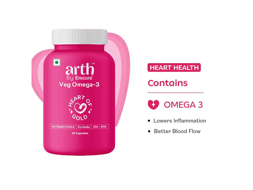 Arth Veg Omega-3 Nutraceutical Capsule For Adults