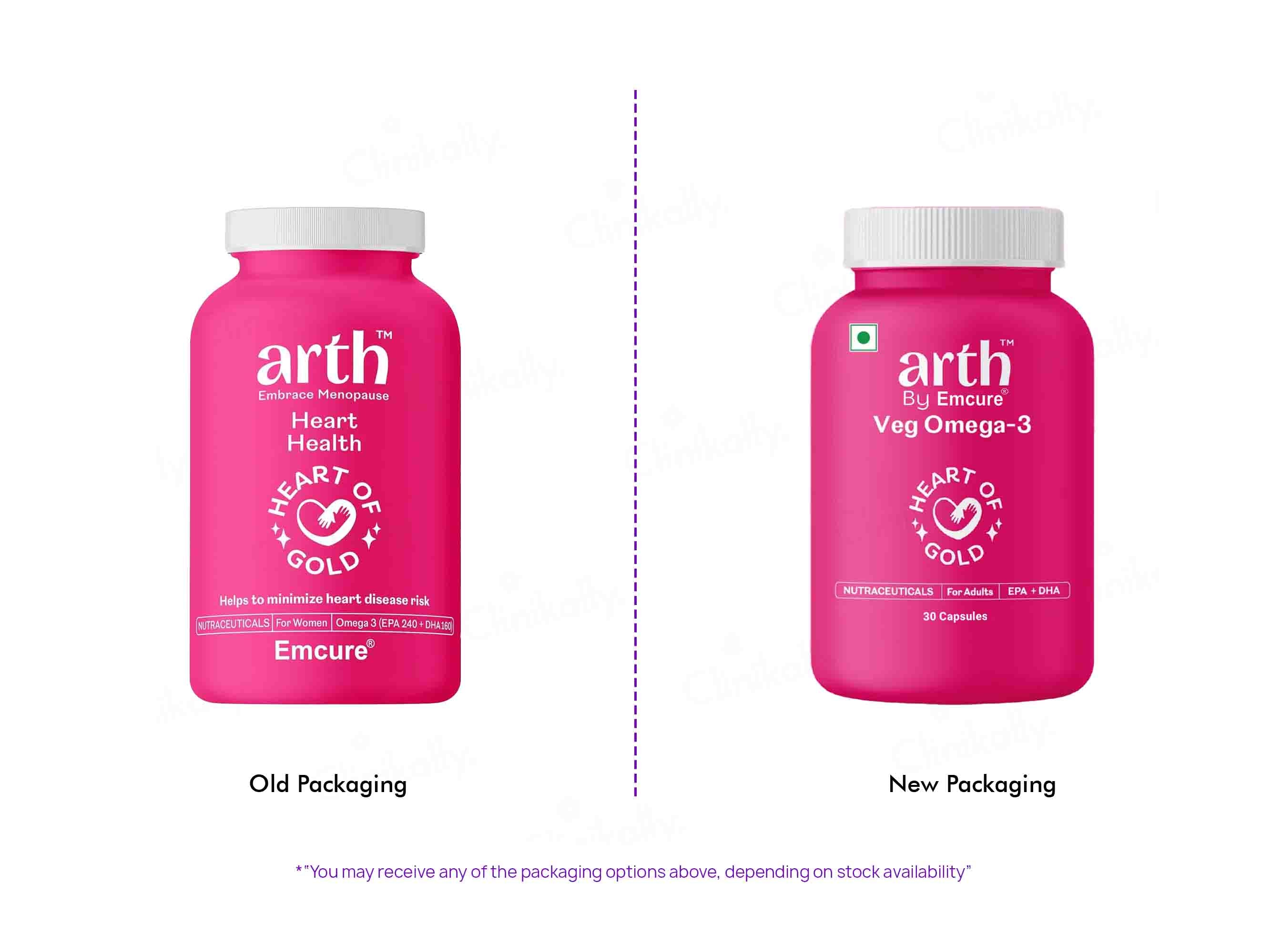 Arth Veg Omega-3 Nutraceutical Capsule For Adults