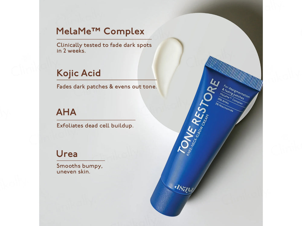 Asaya Tone Restore Knee-Neck-Elbow Depigmentation Cream
