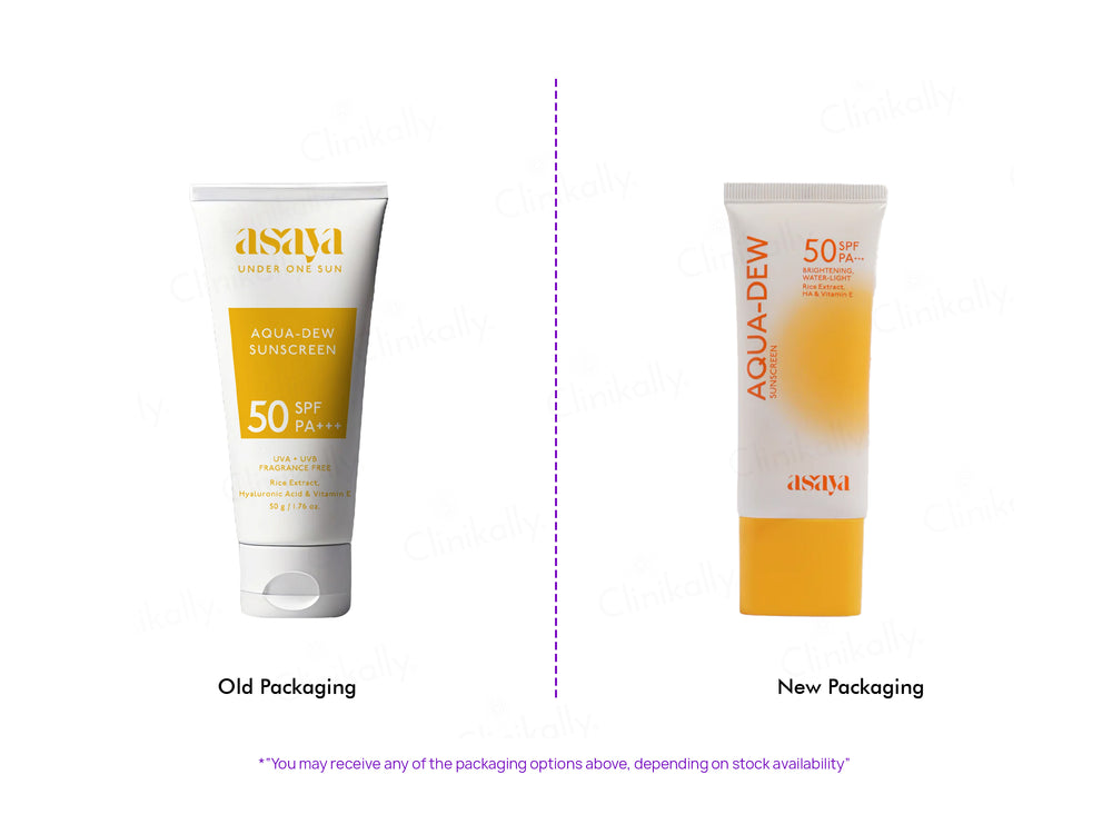 Asaya Under One Sun Aqua-Dew Sunscreen SPF 50 PA+++