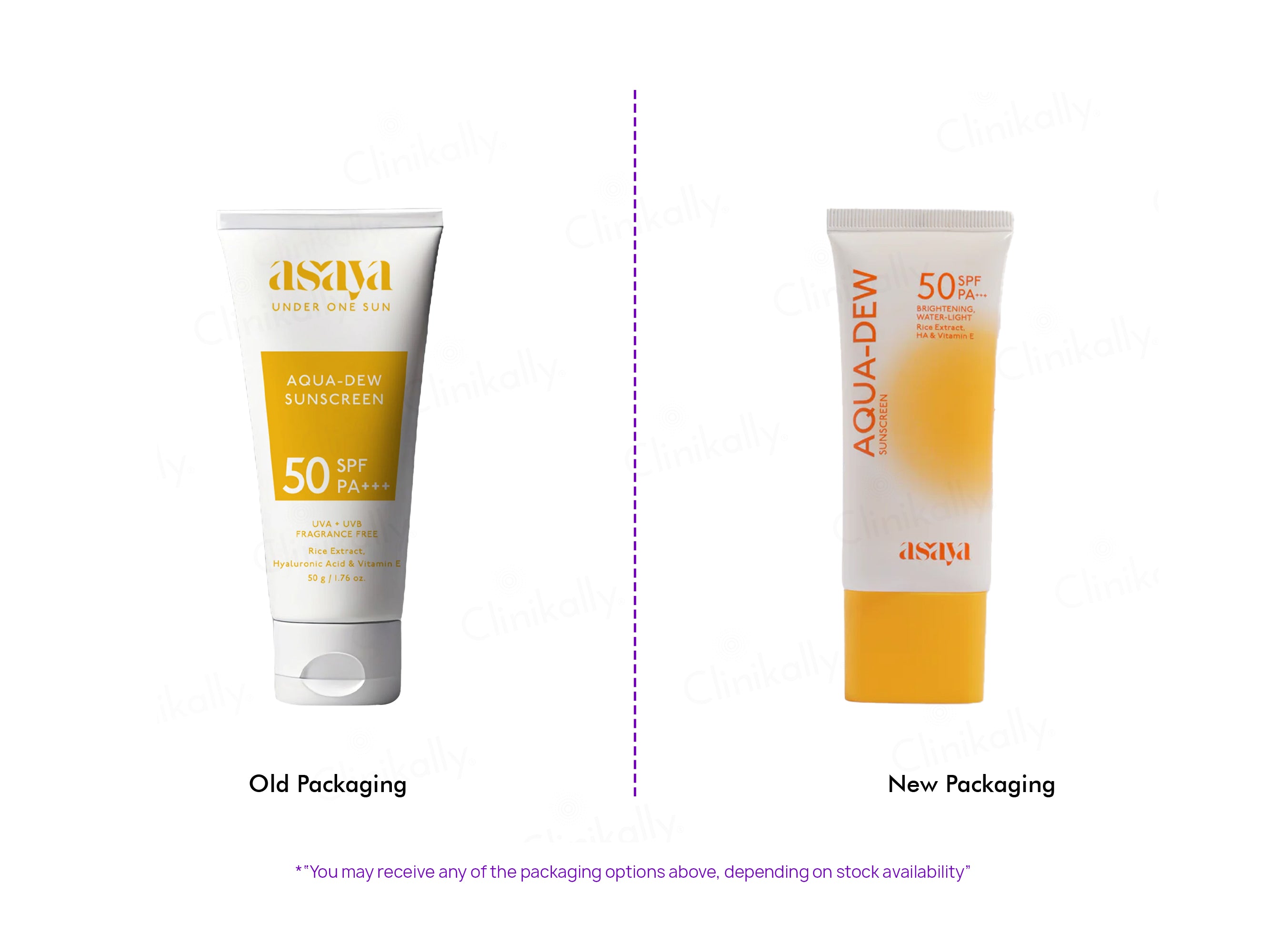 Asaya Under One Sun Aqua-Dew Sunscreen SPF 50 PA+++