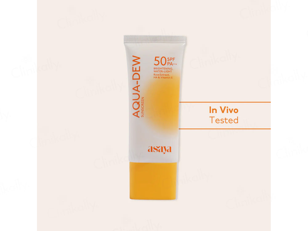 Asaya Under One Sun Aqua-Dew Sunscreen SPF 50 PA+++