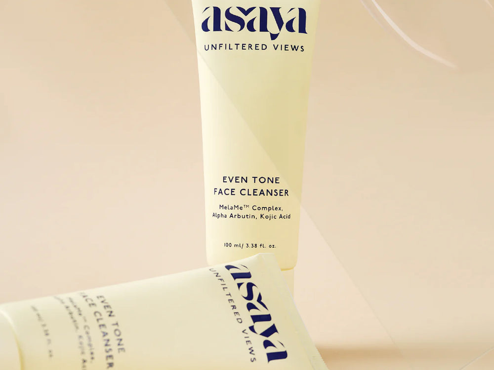Asaya Unfiltered Views Dark Spot Removal Even Tone Face Cleanser