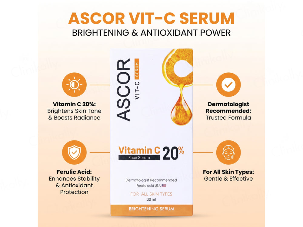 Ascor Vit-C 20% Brightening Face Serum