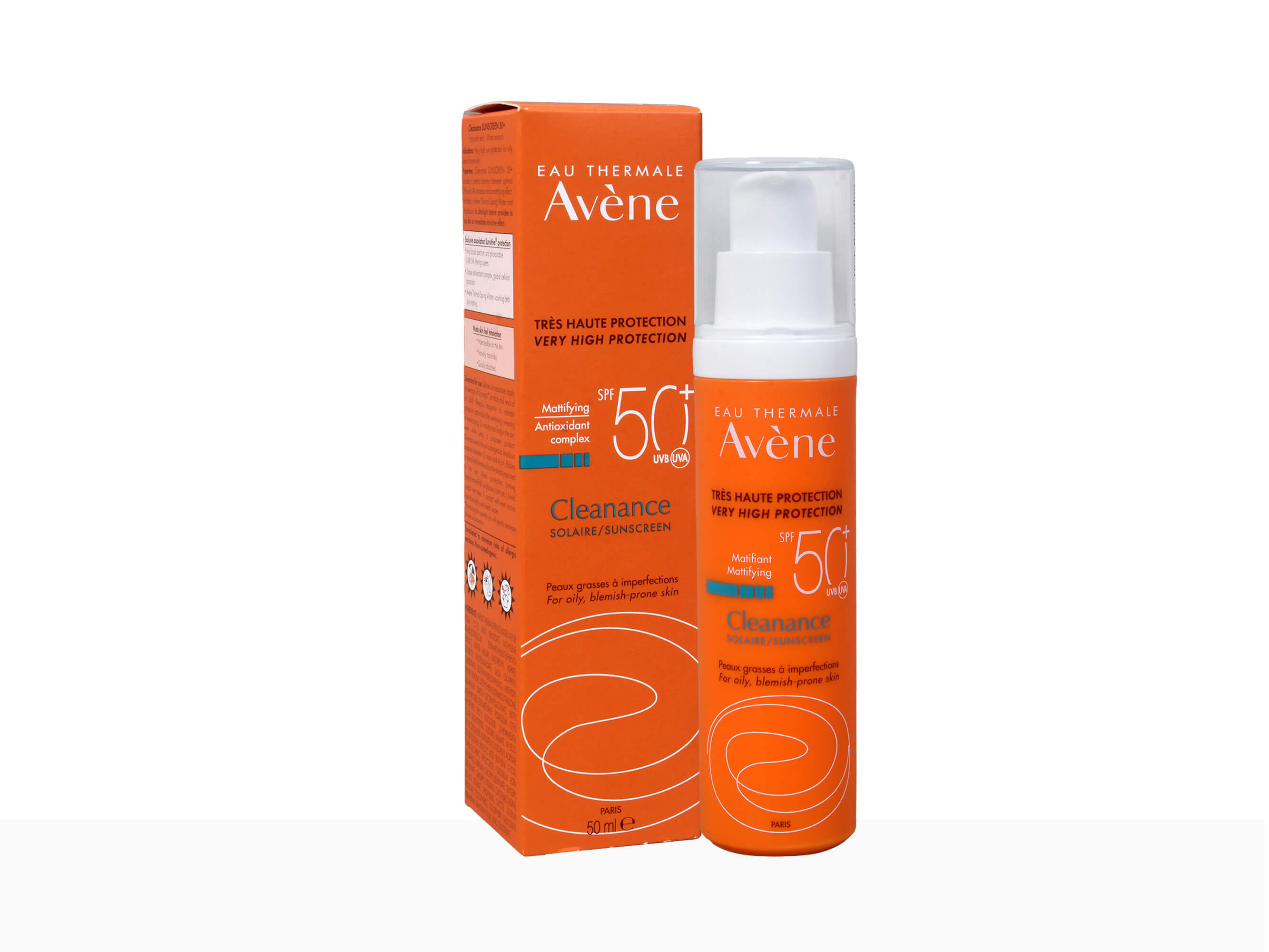 Avene Very High Protection Cleanance Sunscreen Cream SPF 50+ -Clinikally