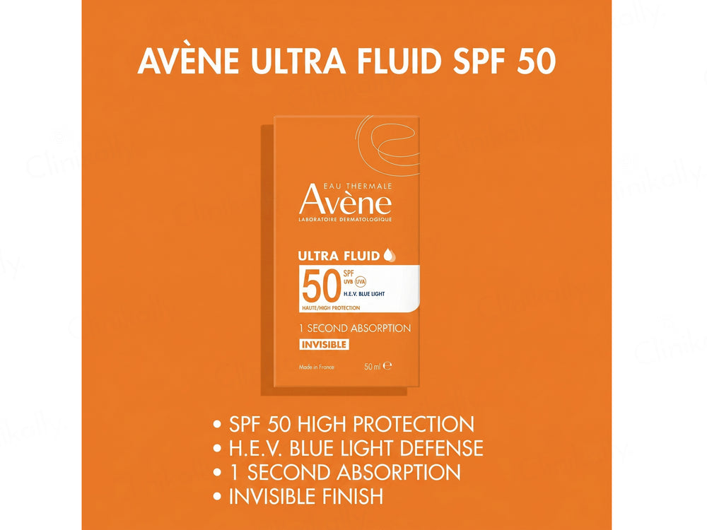 Avene Ultra Fluid Invisible Sunscreen SPF 50