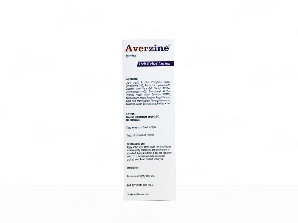 Averzine Itch Relief Lotion