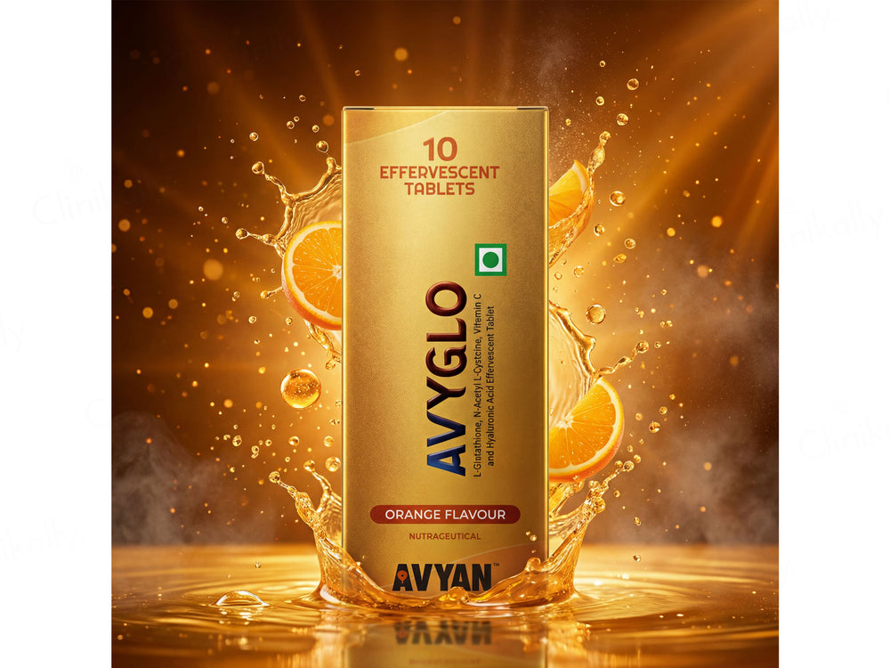 Avyglo Nutraceutical Effervescent Tablet - Orange Flavour