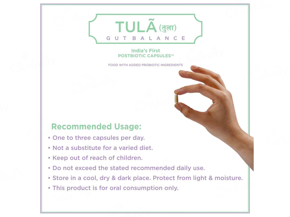 Ayurnamaha Tula Gut Balance Health Supplement Capsule