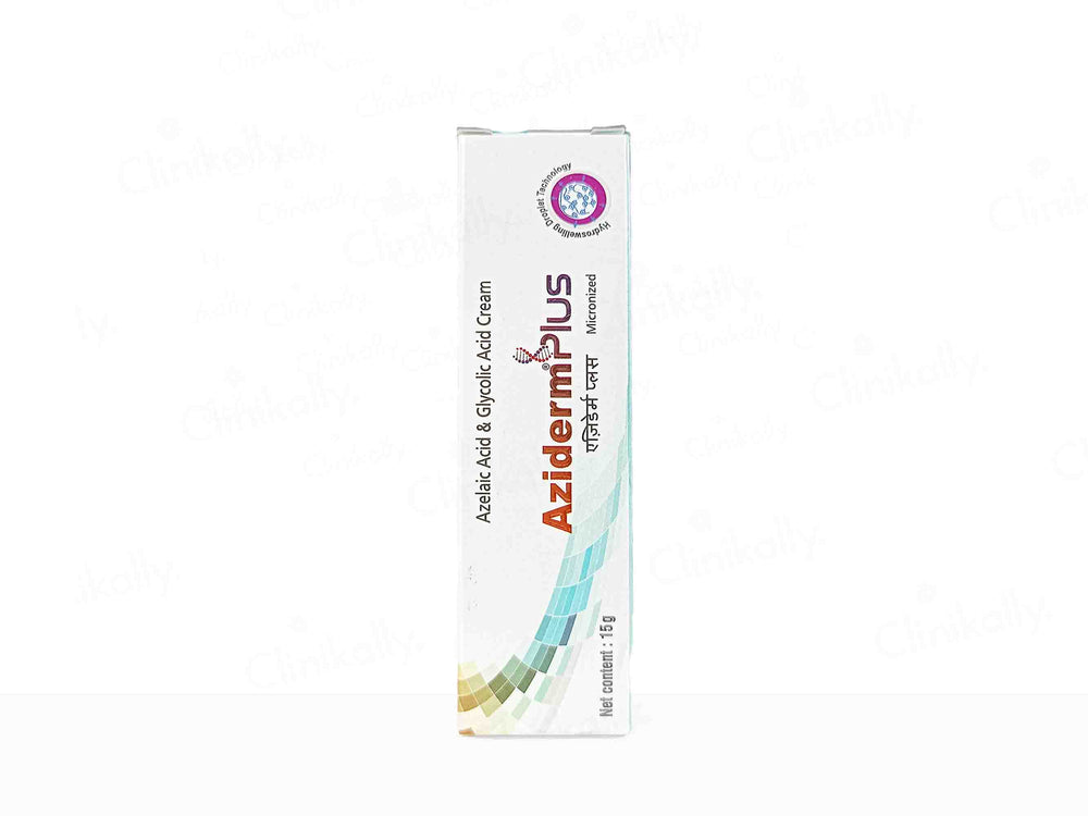 Aziderm Plus Cream - Clinikally