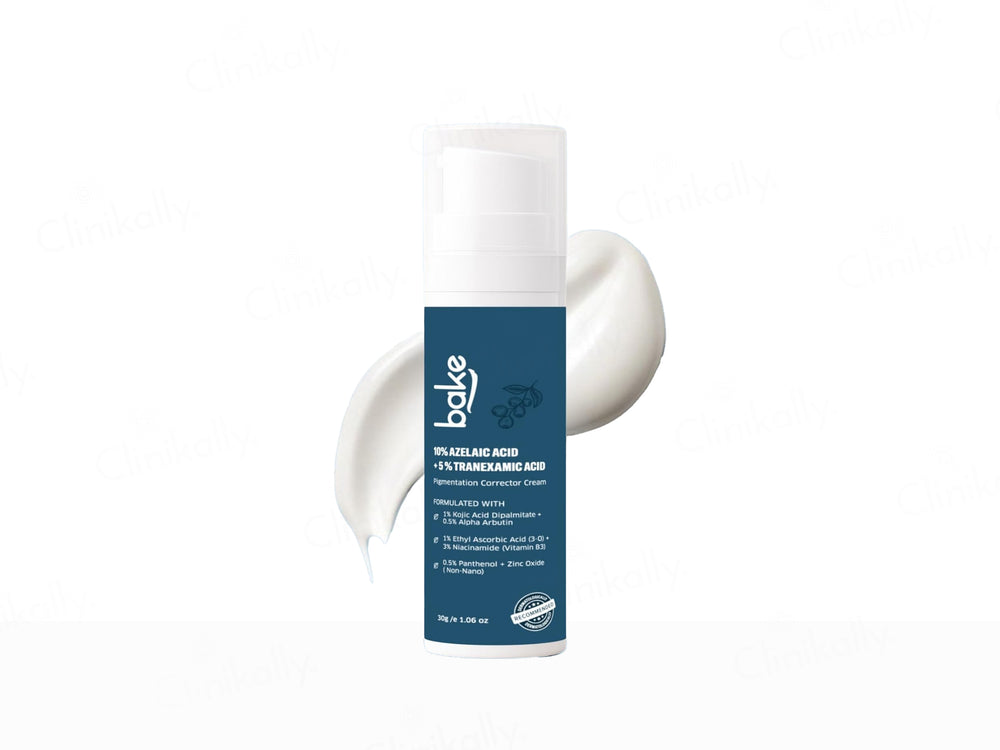 BAKE 10% Azelaic Acid + 5% Tranexamic Acid Pigmentation Corrector Cream