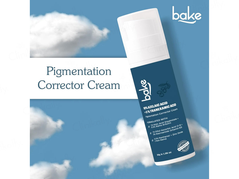 BAKE 10% Azelaic Acid + 5% Tranexamic Acid Pigmentation Corrector Cream