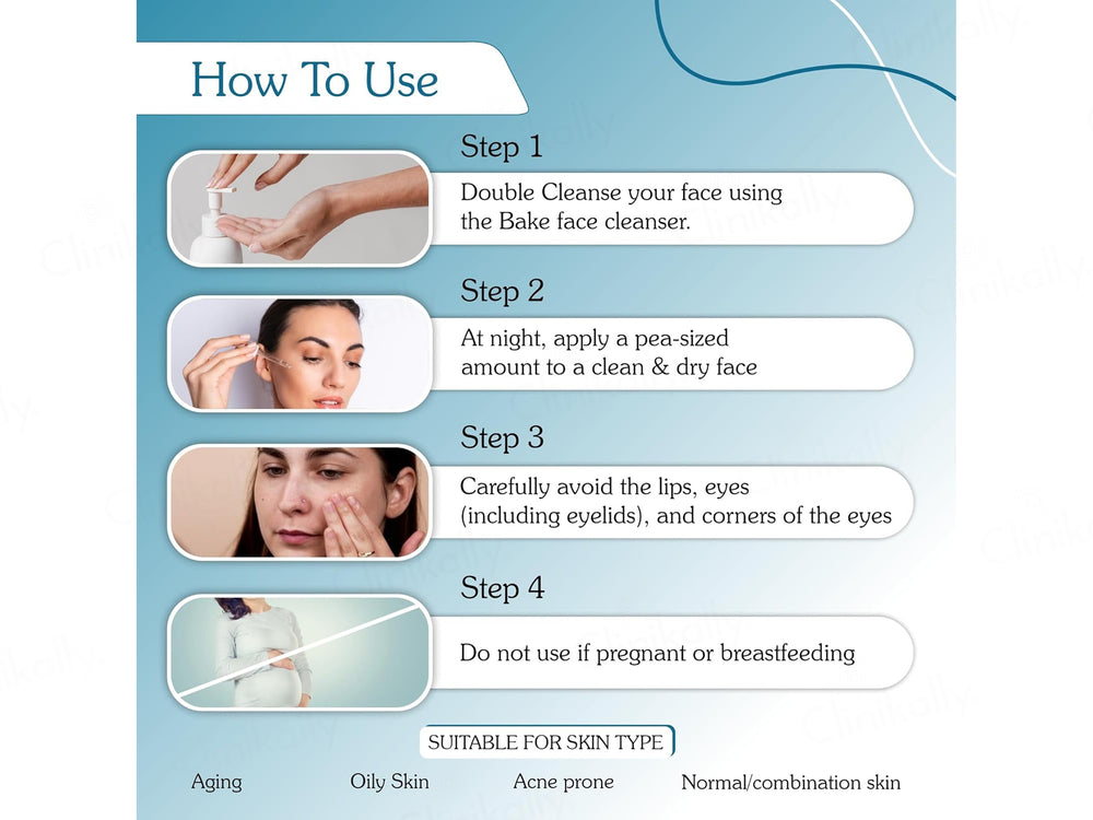 BAKE 1% Retinol Face Serum