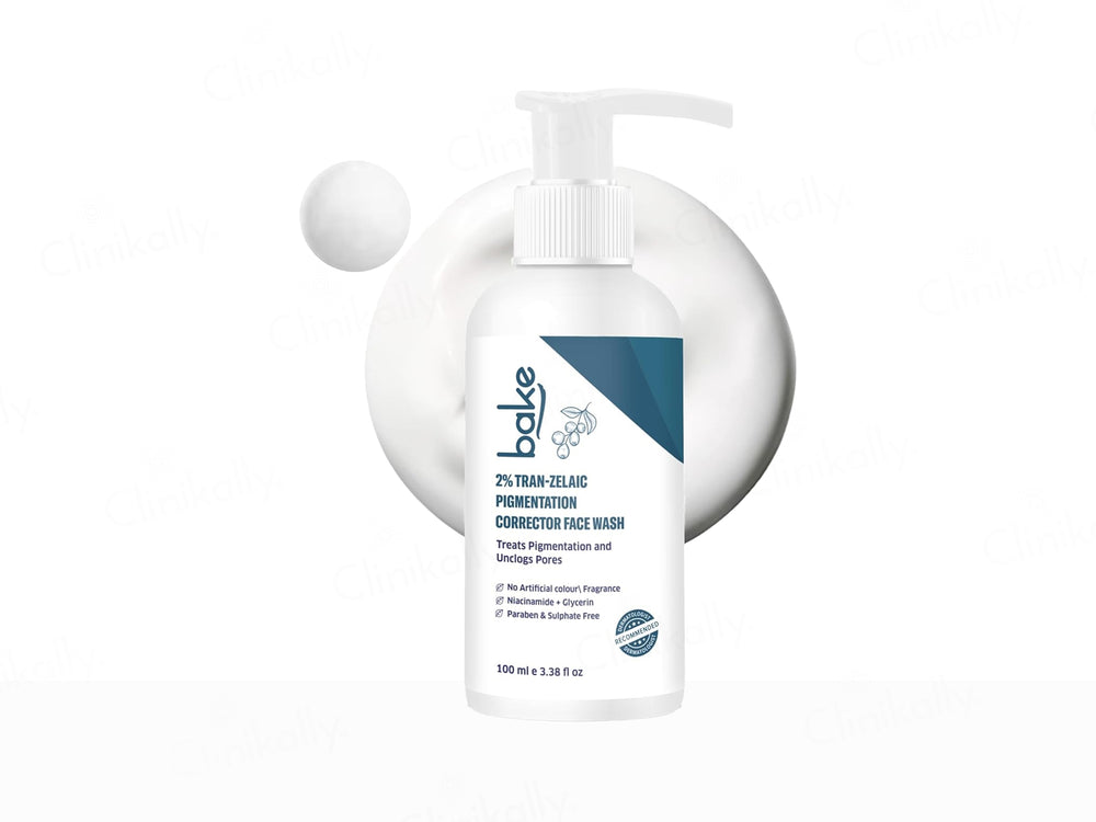 BAKE 2% Trans-Zelaic Pigmentation Corrector Face Wash