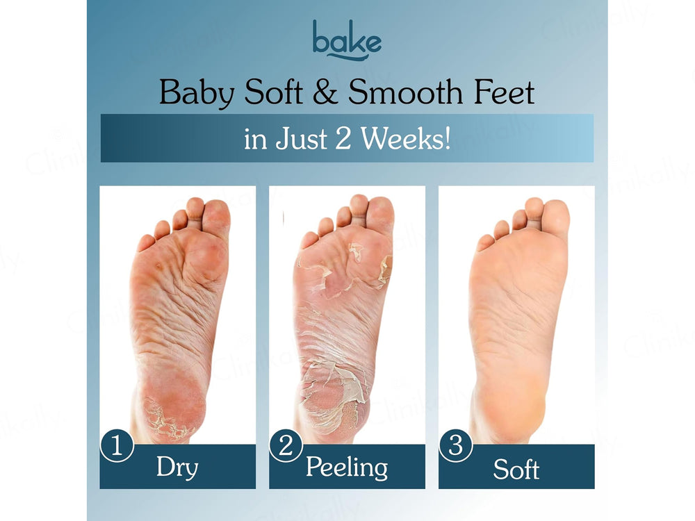 BAKE AHA + BHA Exfoliating Foot Peel Mask
