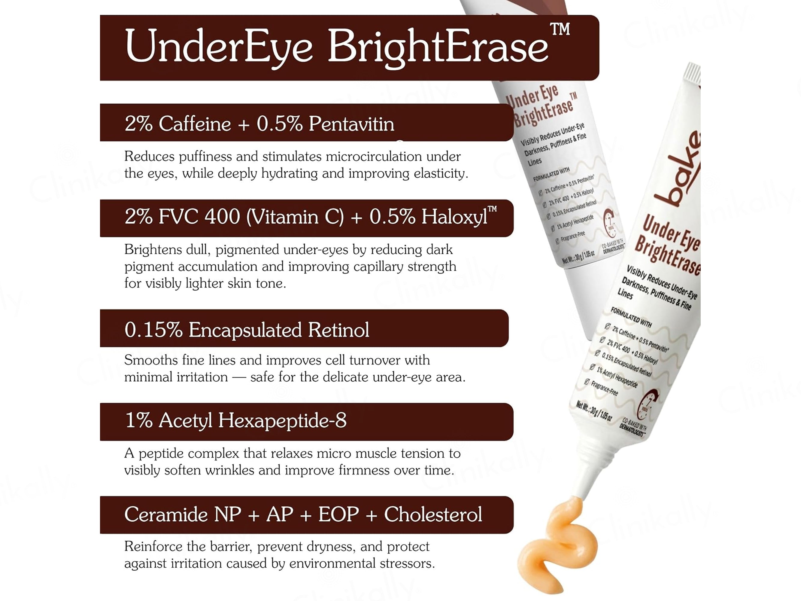 BAKE Brighterase Under Eye Cream