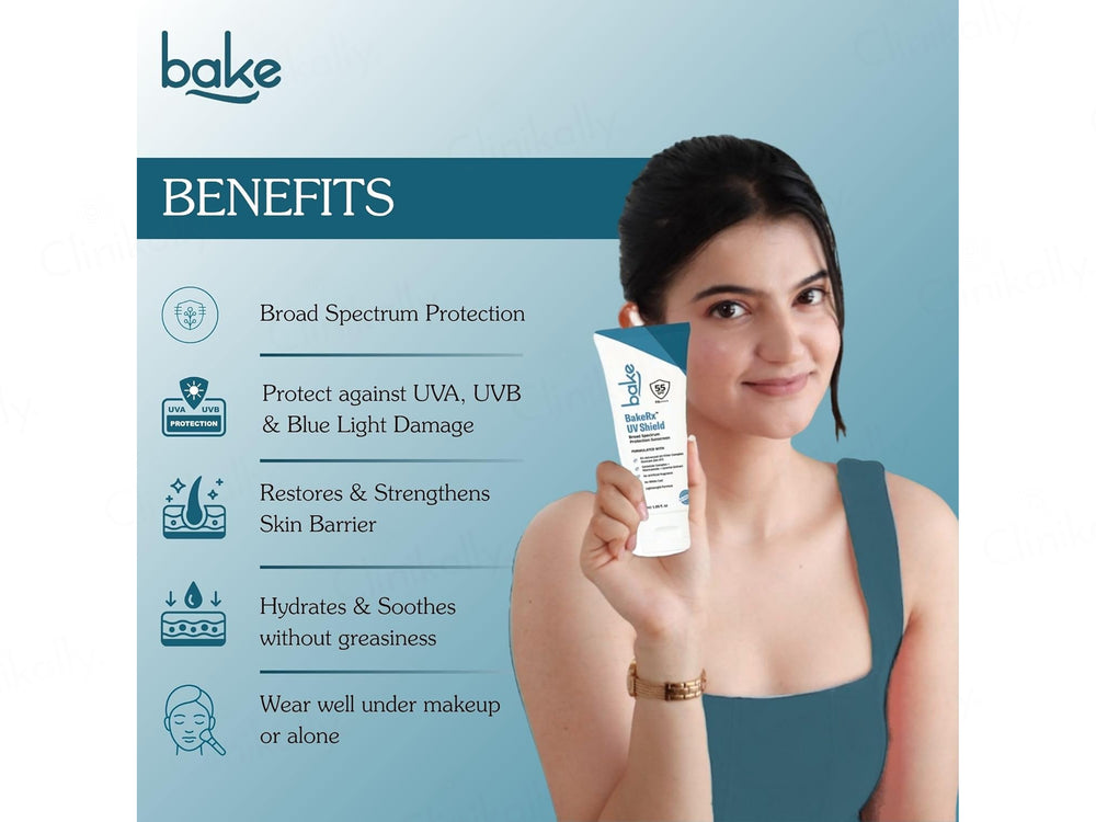 BAKE Rx UV Shield Sunscreen SPF 55 PA+++