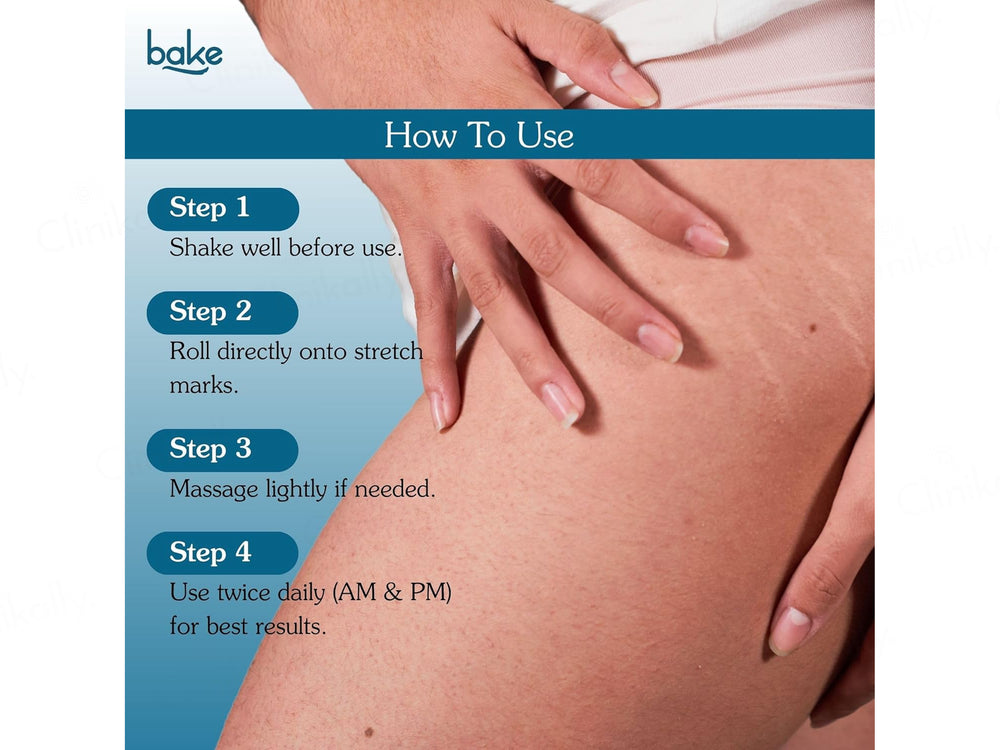 BAKE StriErase Stretch Marks Roll On Serum