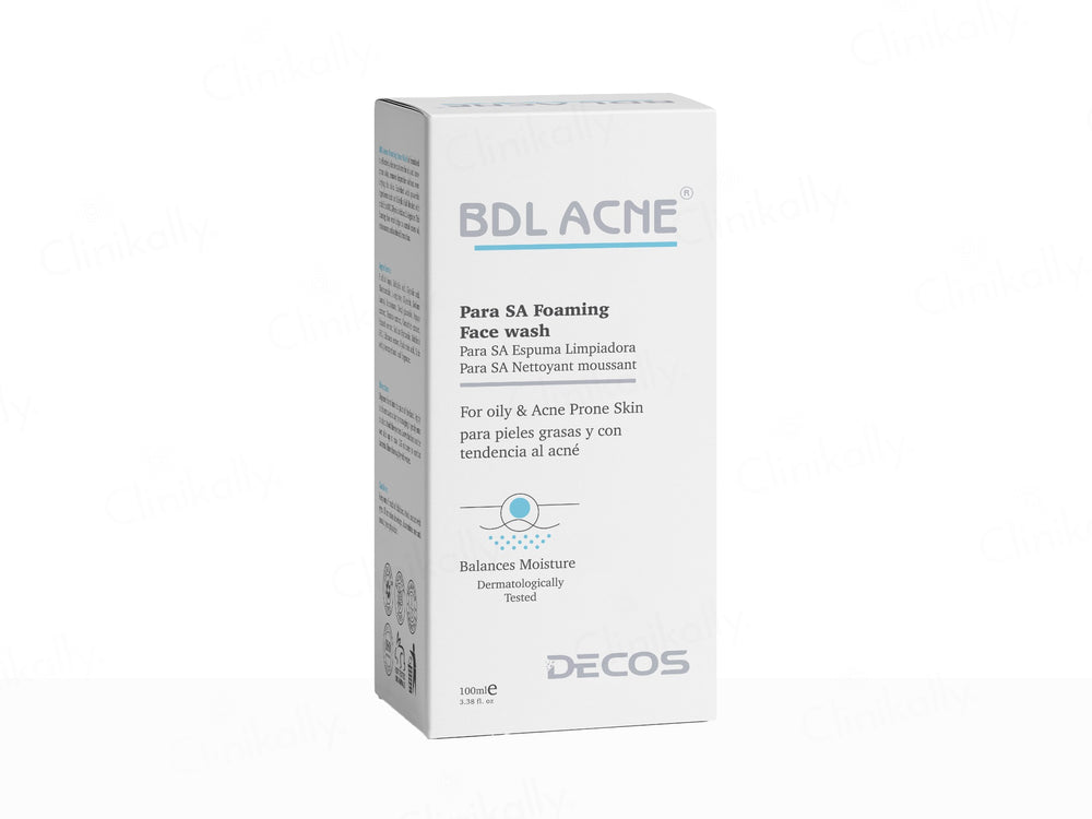 BDL Acne Para SA Foaming Face Wash