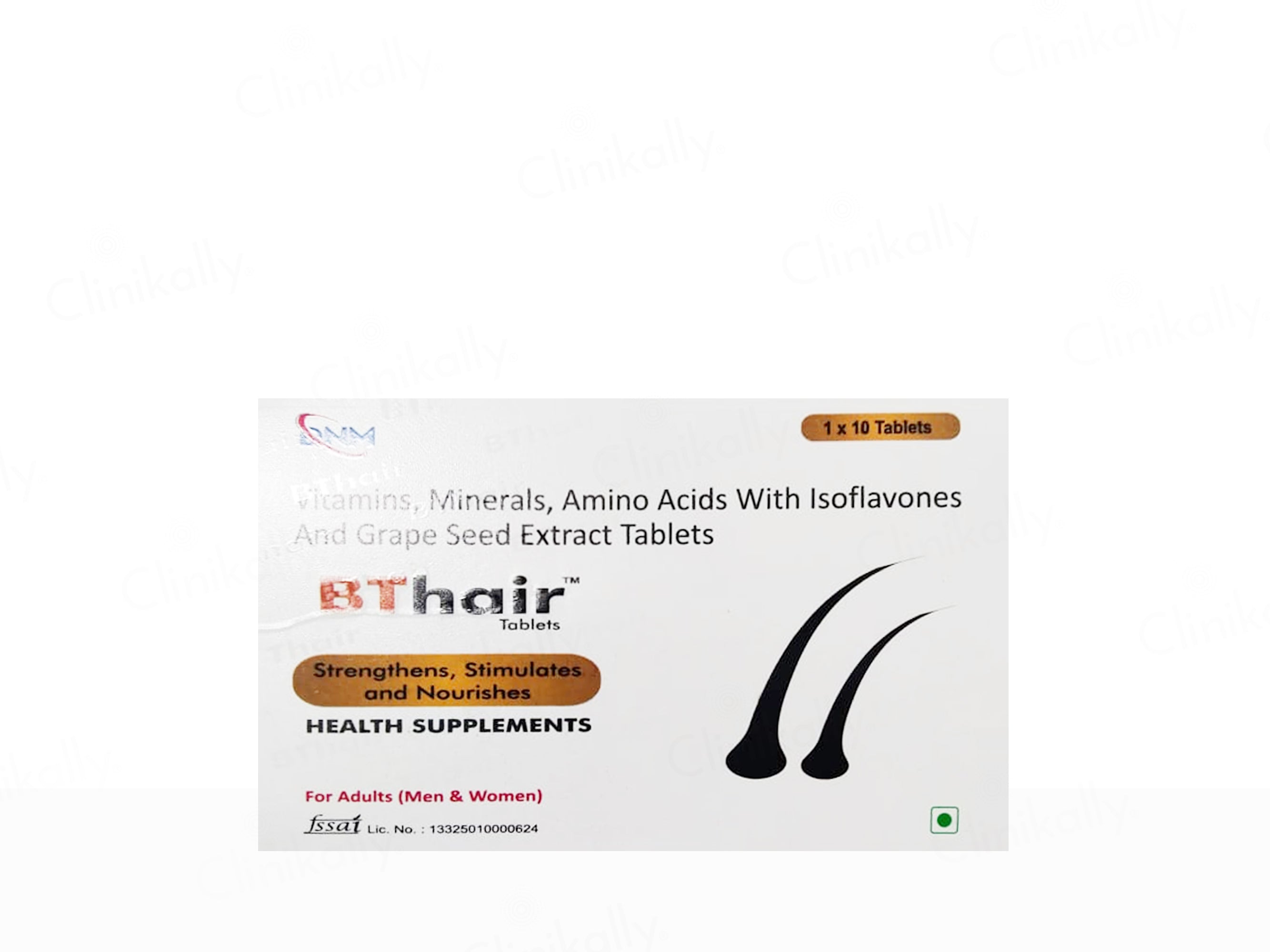 BThair Supplement Tablet For Adults