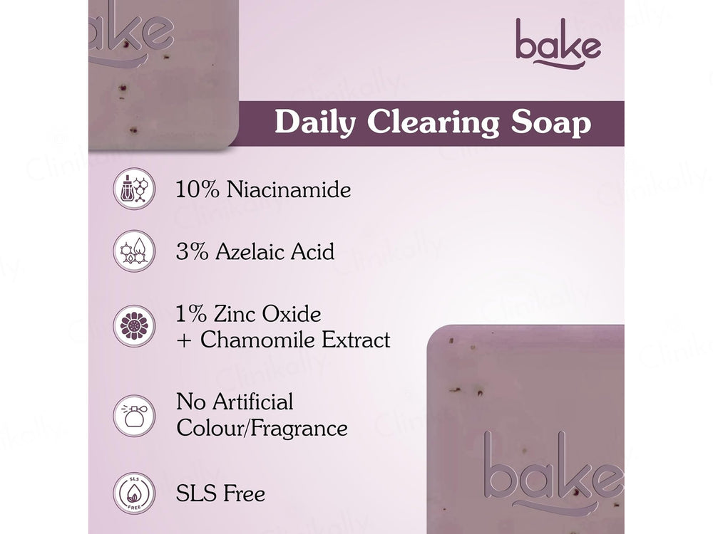 Bake 10% Niacinamide + Azelaic Acid Brightening Soap