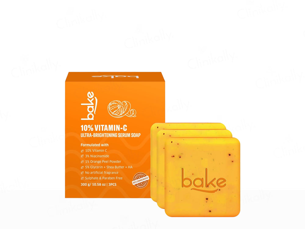 Bake 10% Vitamin-C Ultra Brightening Serum Soap