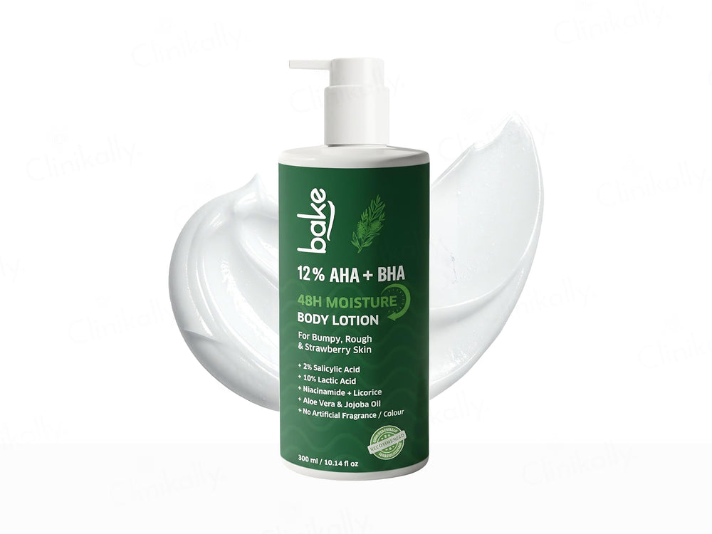 Bake 12% AHA + BHA Body Lotion