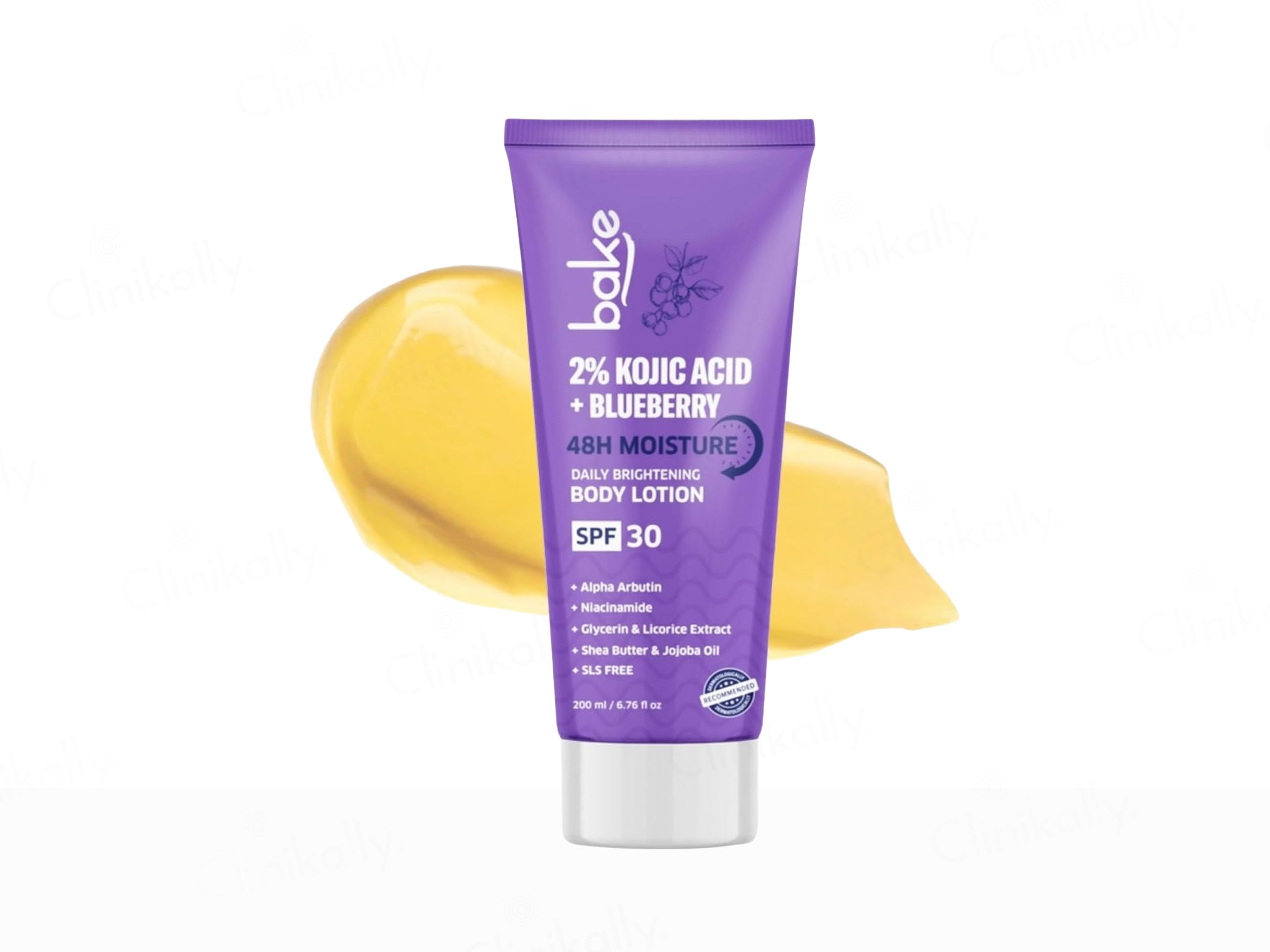 Bake 2% Kojic Acid + Blueberry Daily Brightening Body Lotion SPF 30