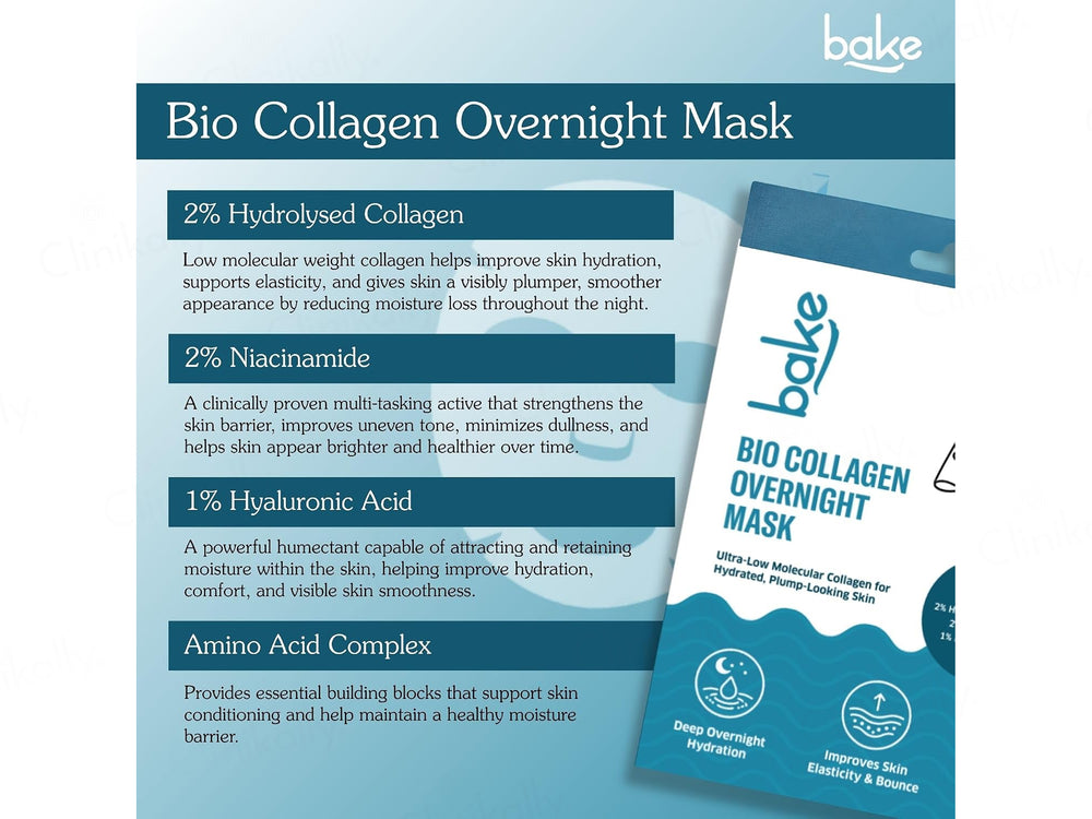 Bake Bio Collagen Overnight Face Mask