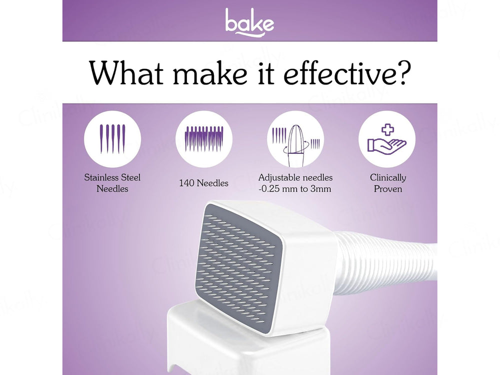 Bake Derma Stamp Microneedling Device Kit