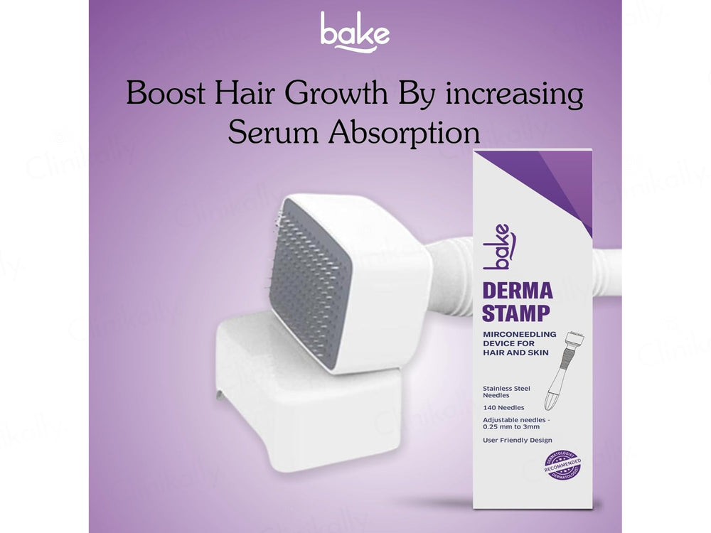 Bake Derma Stamp Microneedling Device Kit