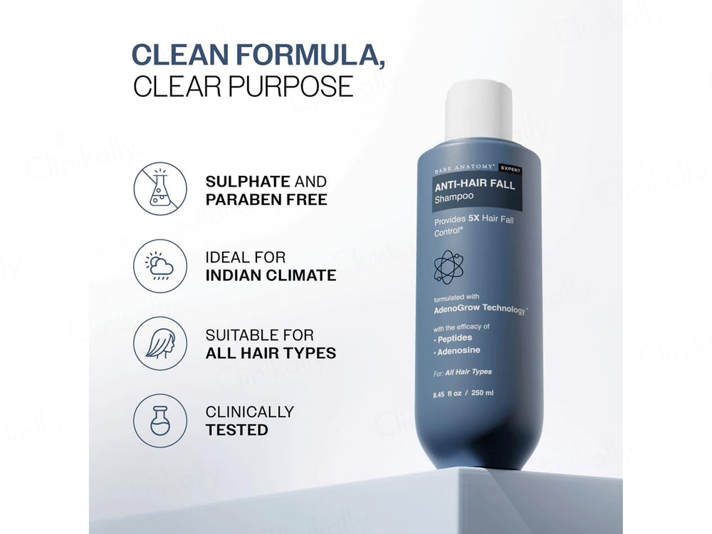 Bare Anatomy Anti-Hair Fall Shampoo