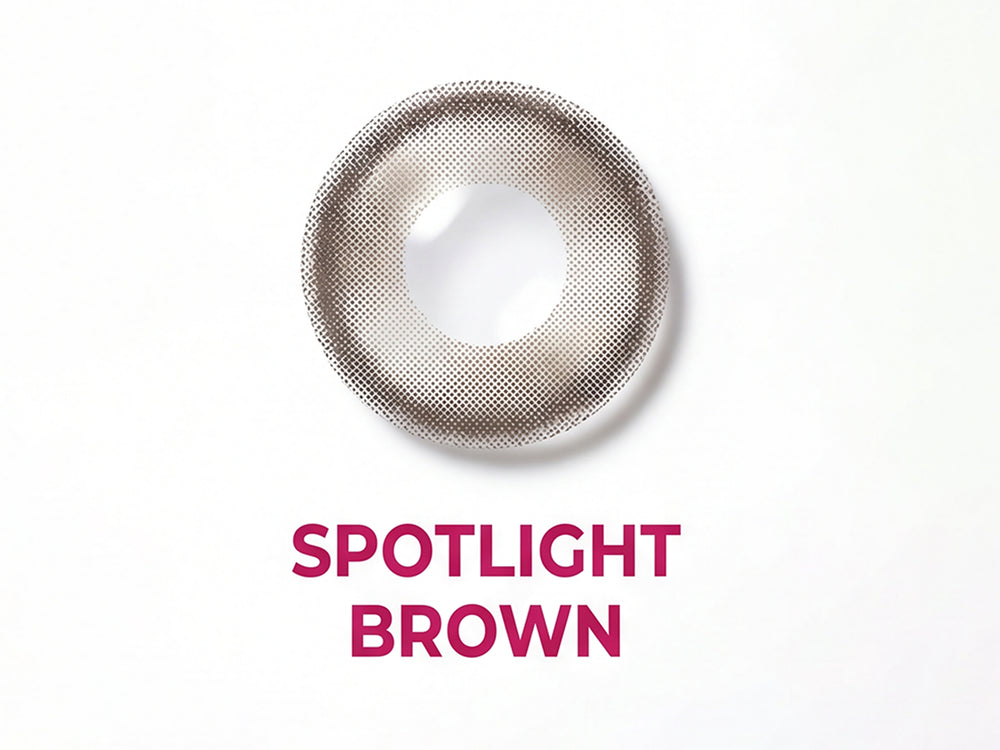 Bausch & Lomb Lacelle Daily Disposable Colored Contact Lens - Spotlight Brown