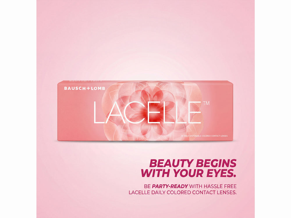Bausch & Lomb Lacelle Daily Disposable Colored Contact Lens - Luminous Gray