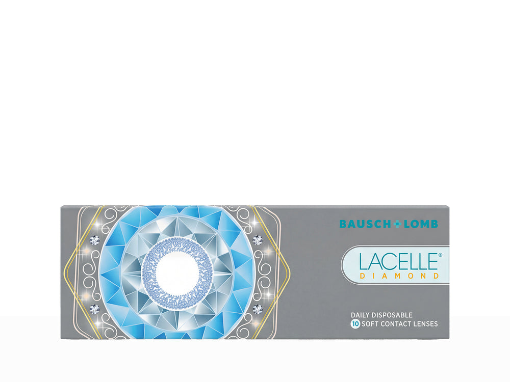 Bausch & Lomb Lacelle Diamond Daily Disposable Colored Contact Lens - D-Pink