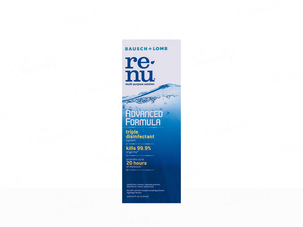 Bausch & Lomb Renu Advanced Formula Multi-Purpose Contact Lens Solution