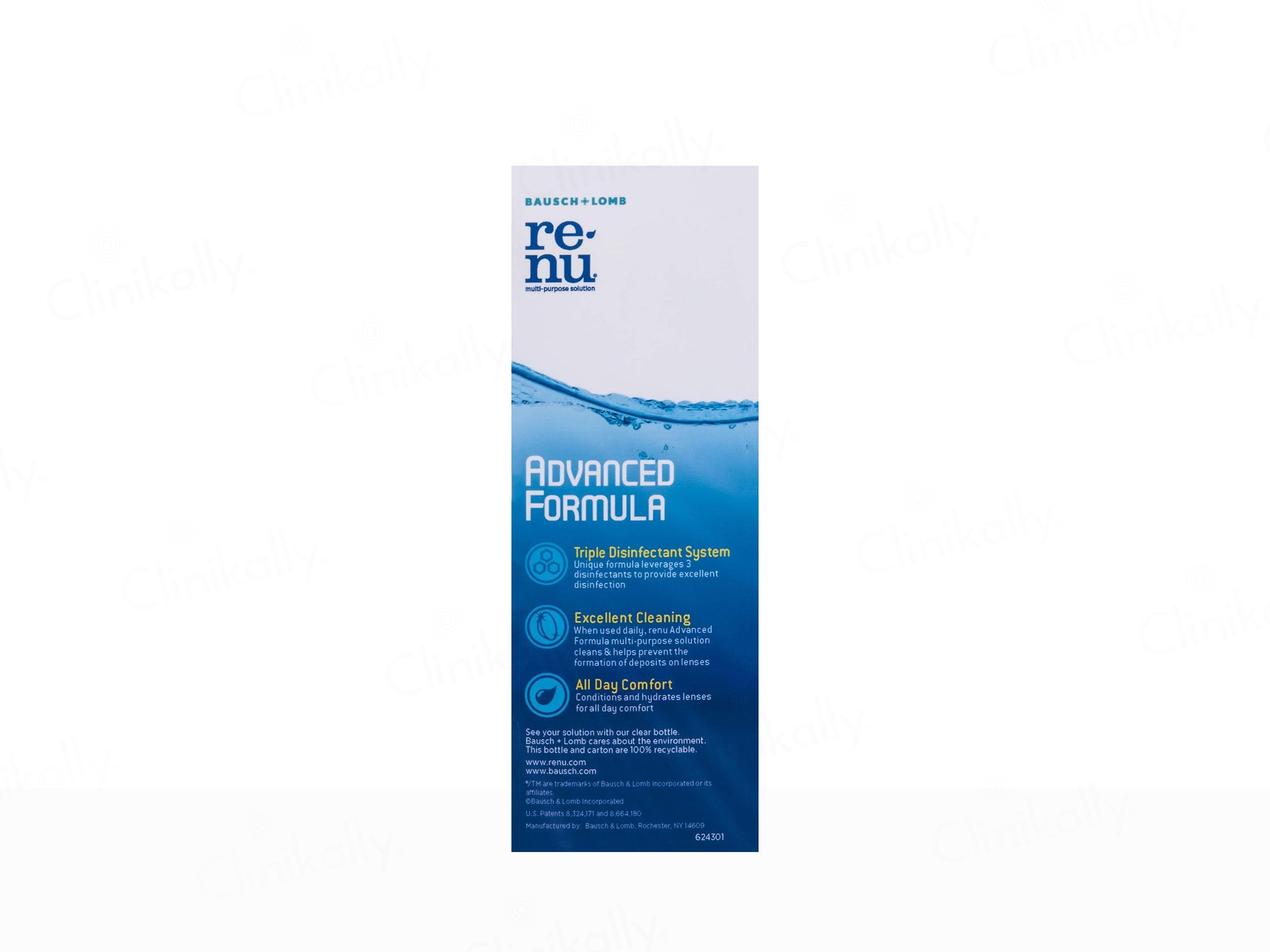 Bausch & Lomb Renu Advanced Formula Multi-Purpose Contact Lens Solution