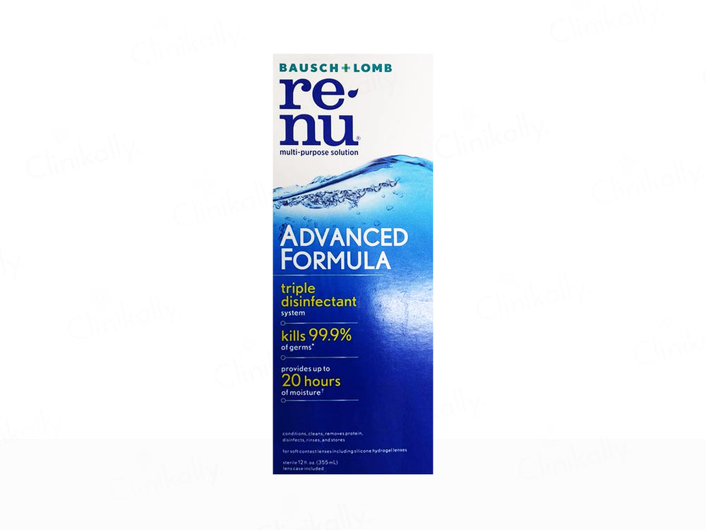 Bausch & Lomb Renu Advanced Formula Multi-Purpose Contact Lens Solution