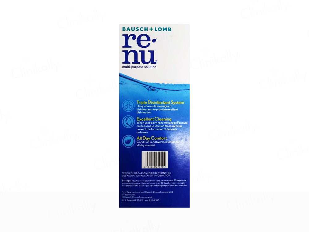 Bausch & Lomb Renu Advanced Formula Multi-Purpose Contact Lens Solution