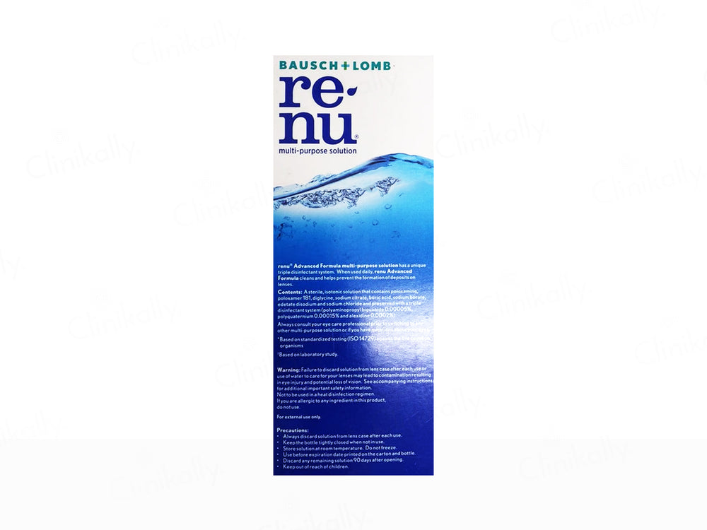 Bausch & Lomb Renu Advanced Formula Multi-Purpose Contact Lens Solution